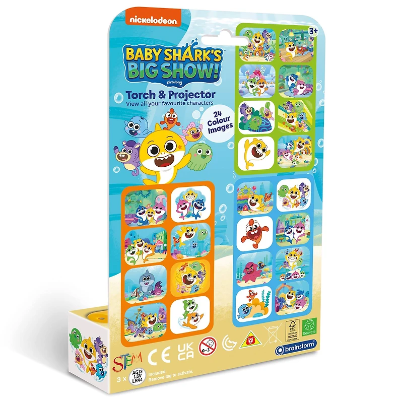 Brainstorm® Baby Shark's Big Show! Torch & Projector