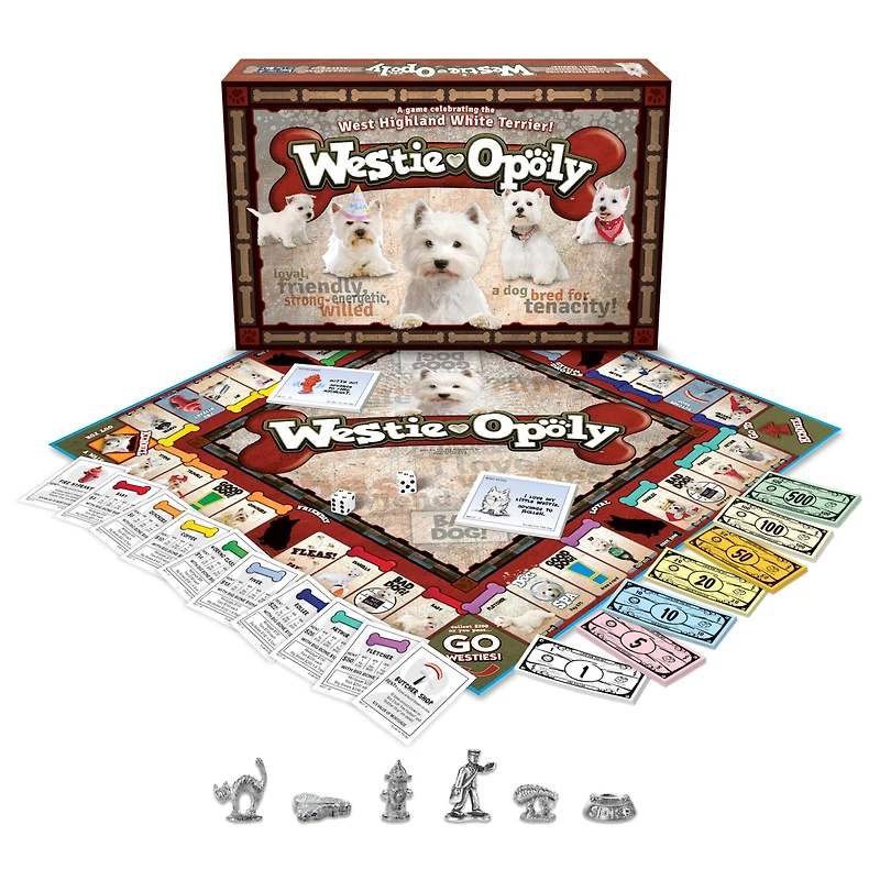 Late For The Sky Westie-Opoly™ Board Game
