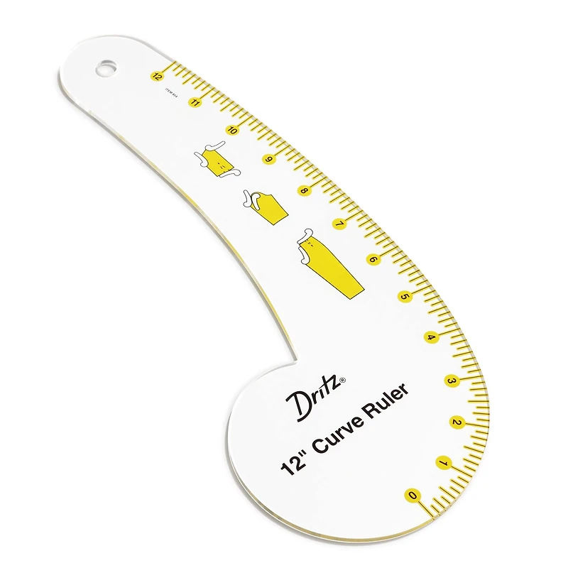 Dritz® 12" Styling Design Curve Ruler