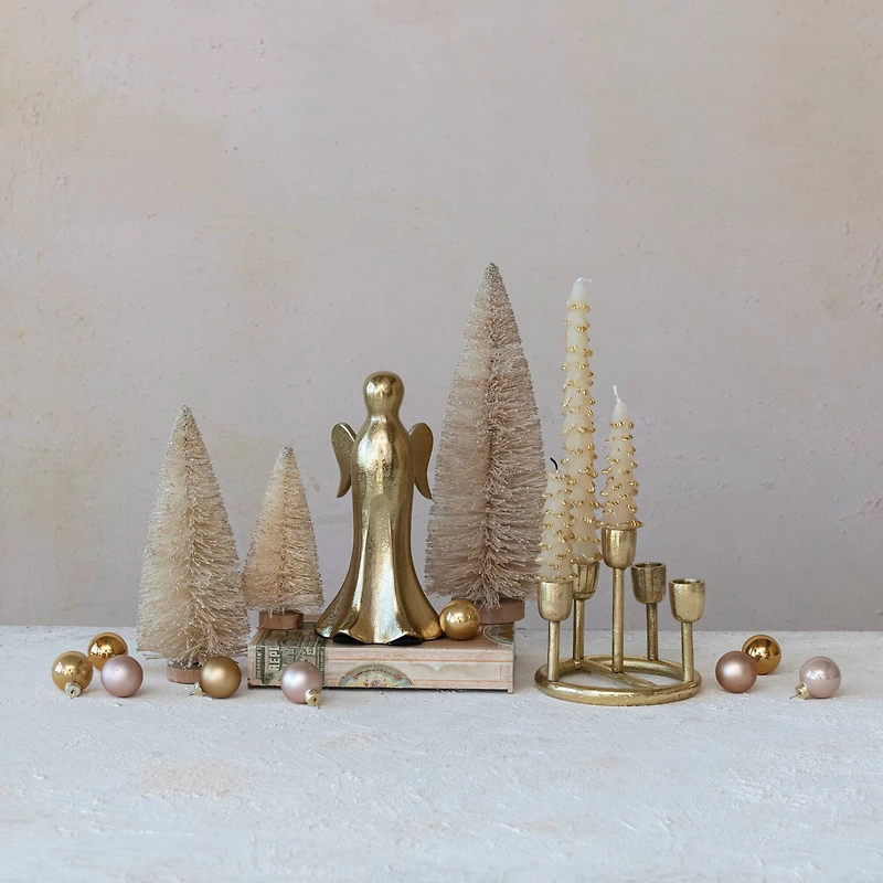 Hello Honey® 9" Cast Aluminum Angel Décor