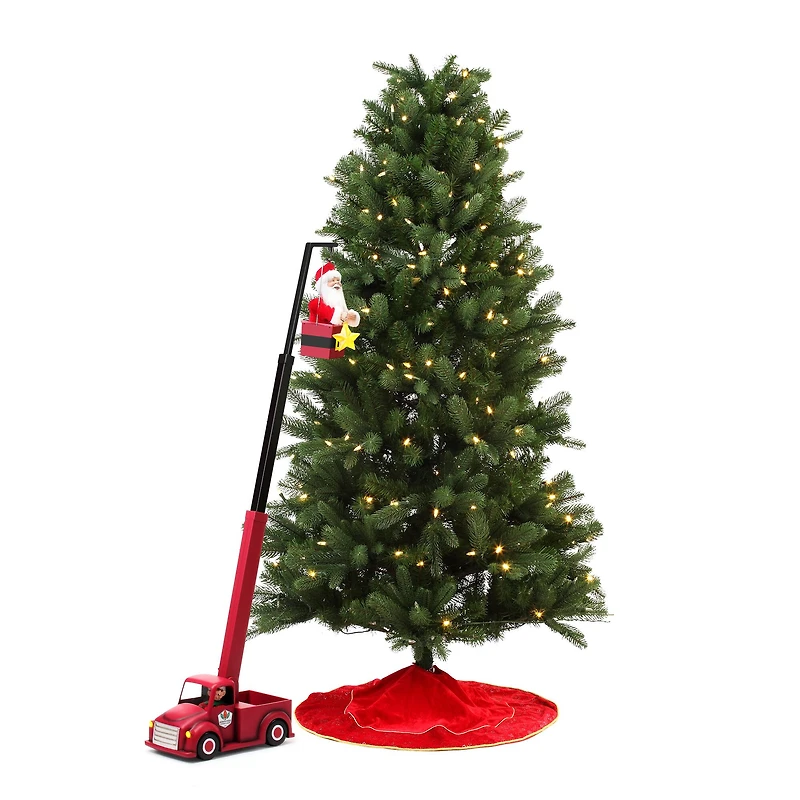 Animated Santa's Cherry Picker