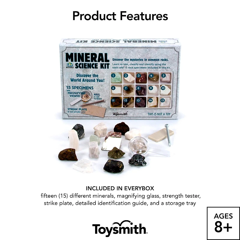 Toysmith® Mineral Science Kit