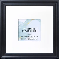 Lifestyles™ 5" x 5" Square Frame with Mat by Studio Décor