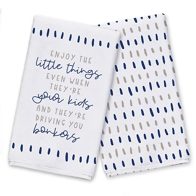 Enjoy the Little Things Tea Towel Set