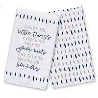 Enjoy the Little Things Tea Towel Set