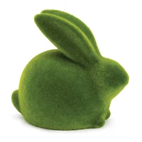 Mossy Terra Cotta Rabbit Figurines Set