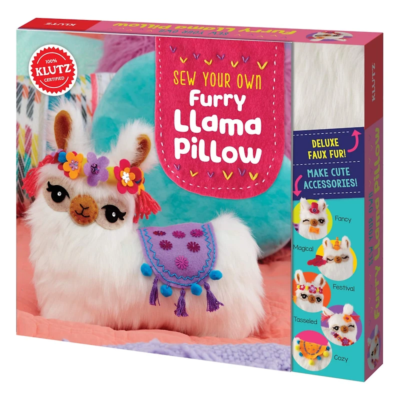 Klutz® Sew Your Own Furry Llama Pillow