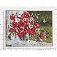 Crafting Spark Diamond Painting Kit Poppies Crafting Spark