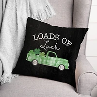 Loads Of Luck 3 18" x 18" Throw Pillow