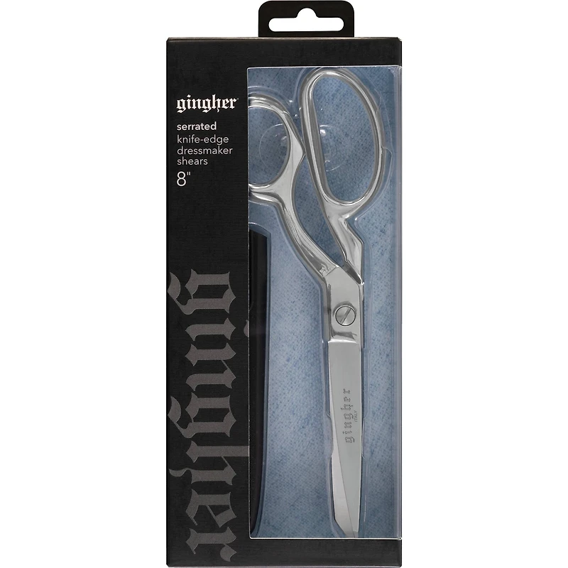 Gingher® 8" Serrated Knife-Edge Dressmaker Shears