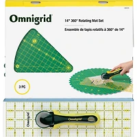 Omnigrid® 14" 360° Rotating Mat Set