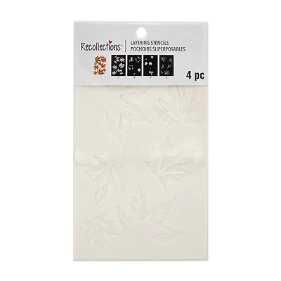 Fall Leaves Layering Stencils by Recollections™