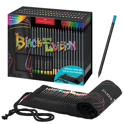 Faber-Castell Black Edition Color Pencils 72ct.