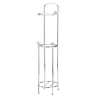 Bath Bliss Crystal Design Toilet Paper Dispenser & Holder