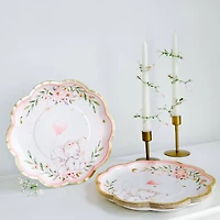 Kate Aspen® 9" Pink Elephant Baby Shower Premium Paper Plates, 16ct.