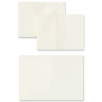 27 Packs: 25 ct. (675 total) 4" x 5.5" Ivory Cards & Envelopes by Recollections®