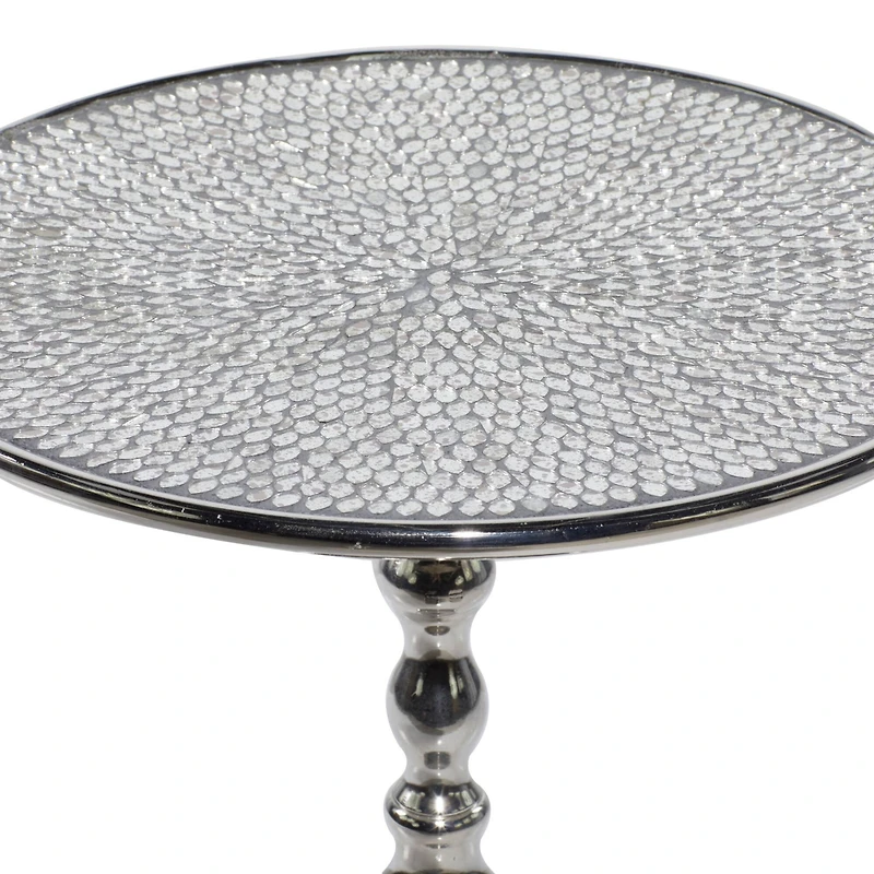 16" Silver Glam Coffee Table