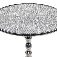 16" Silver Glam Coffee Table