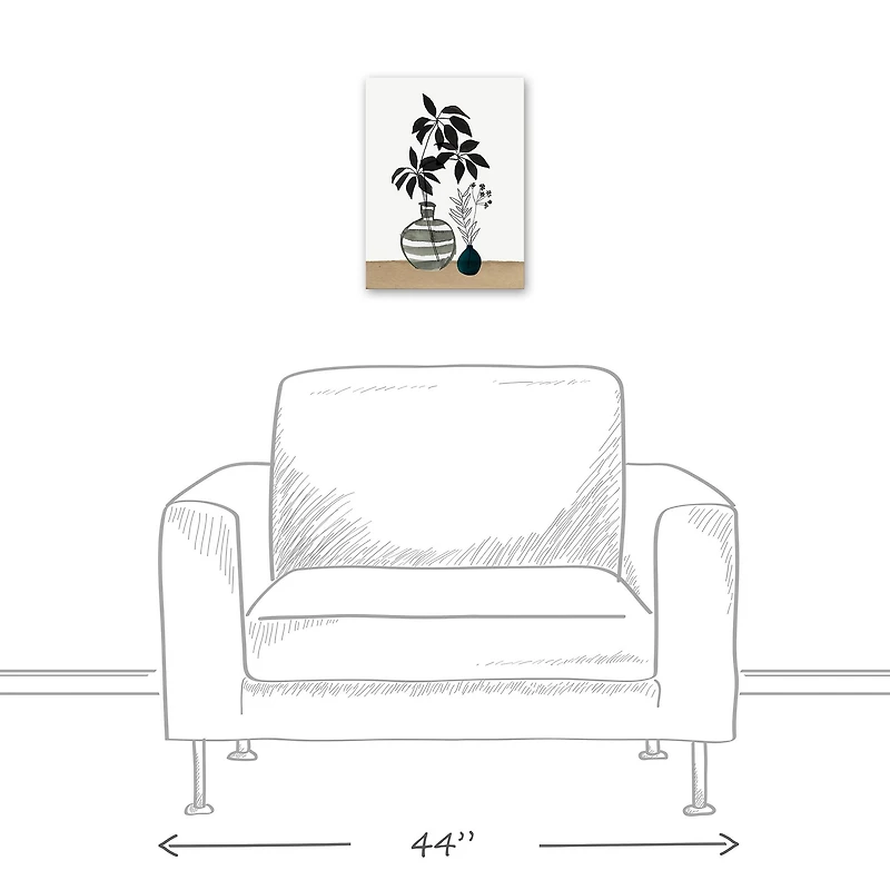 Foliage Arrangements 12" x 16" Canvas Wall Art