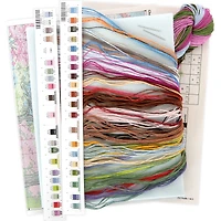 Blossom Garden Counted Cross Stitch Kit by Loops & Threads®