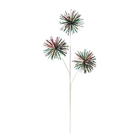 28" Red, White & Green Thistle Stem by Ashland®