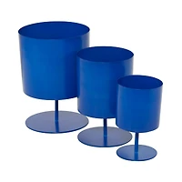 The Novogratz Metal Modern Planters Set