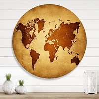 Designart - Ancient Map of The World VI