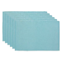 DII® 2-Tone Ribbed Placemats