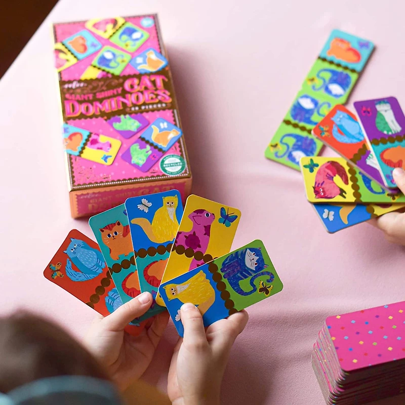 eeBoo Giant Shiny Cat Dominoes