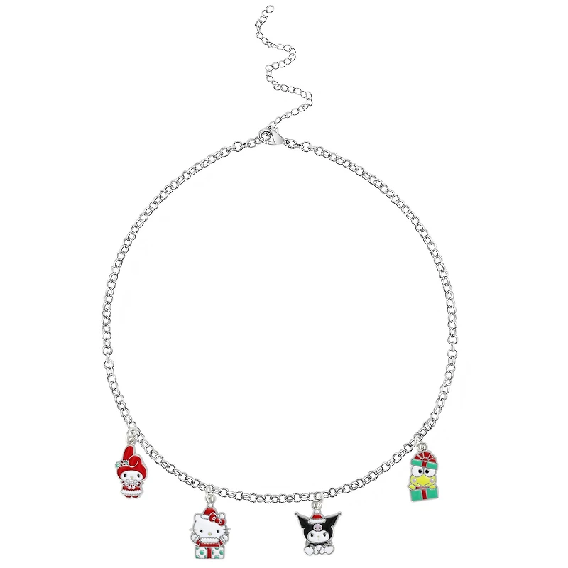Hello Kitty & Friends® 4-Piece Chirstmas Enamel Charm Set