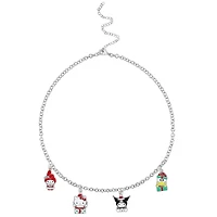 Hello Kitty & Friends® 4-Piece Chirstmas Enamel Charm Set