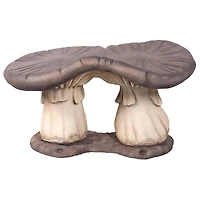 Design Toscano 21" Massive Mystic Mushroom Bench Garden Statue