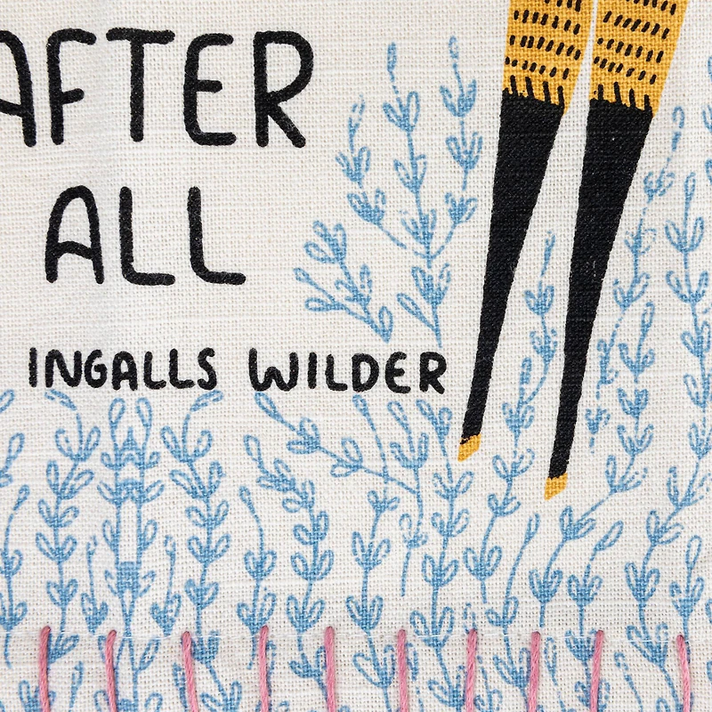 Hello Honey® It Is the Sweet Simple Things Deer Cotton Slub Tea Towel