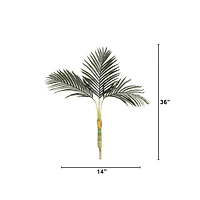 3ft. Artificial Golden Cane Palm Tree