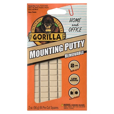 Gorilla® Mounting Putty
