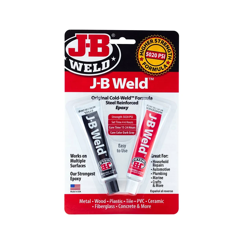 J-B Weld® Original Cold-Weld™ Epoxy Twin Tubes
