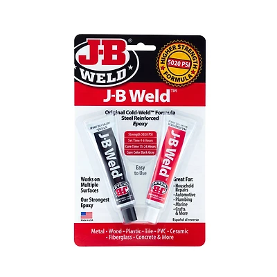 J-B Weld® Original Cold-Weld™ Epoxy Twin Tubes
