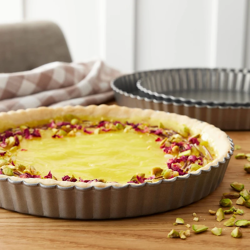 6 Packs: 3 ct. (18 total) Non-Stick Quiche & Tart Pan Set by Celebrate It®