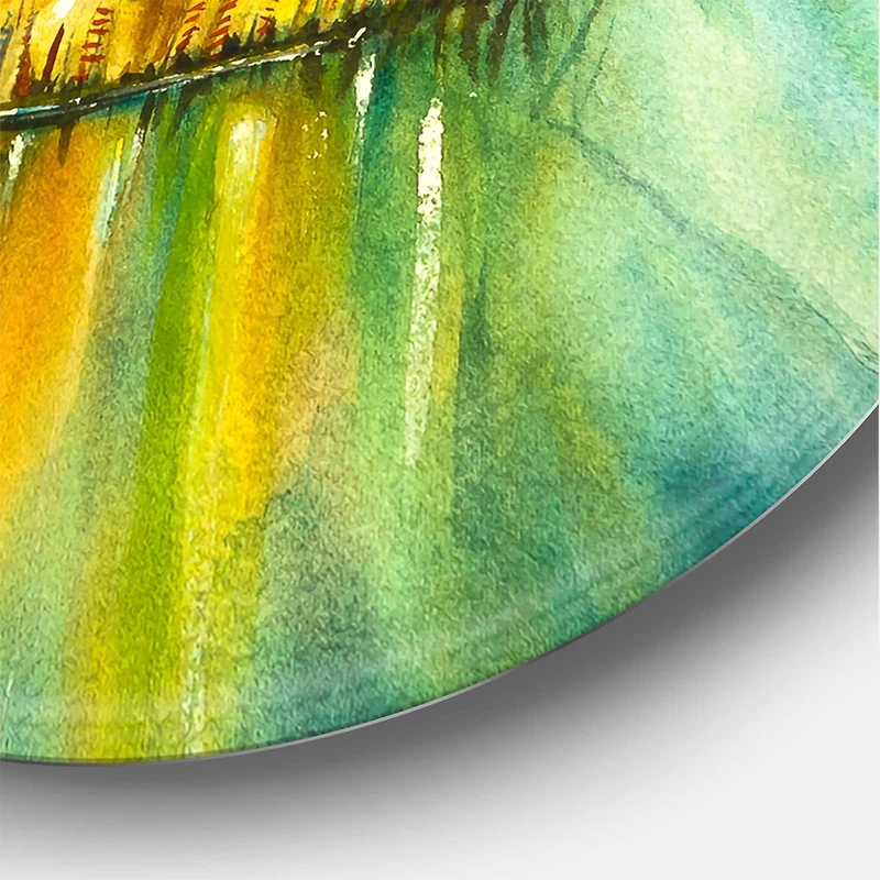 Designart - Idyllic Island of Venice At Night