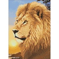 Wizardi Lion King Diamond Painting Kit