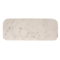 Hello Honey® 15" White Marble Footed Serving Pedestal