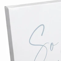 So Fresh And So Clean 14" x 11" Canvas Wall Art