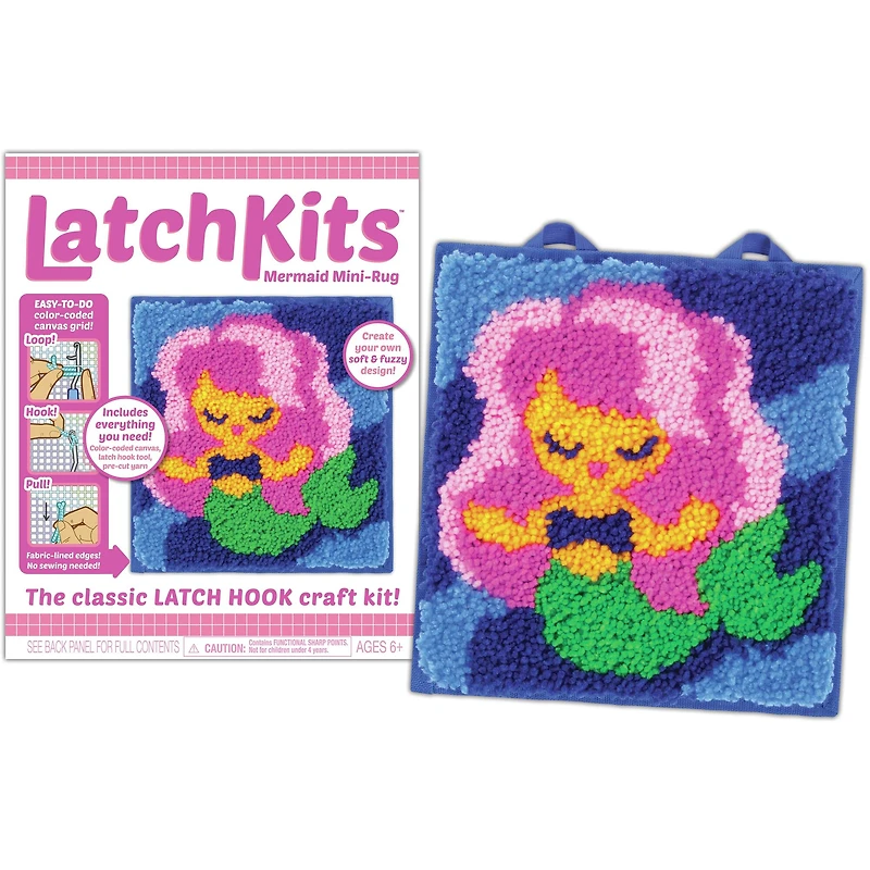 LatchKits™ Mermaid Mini Rug Kit