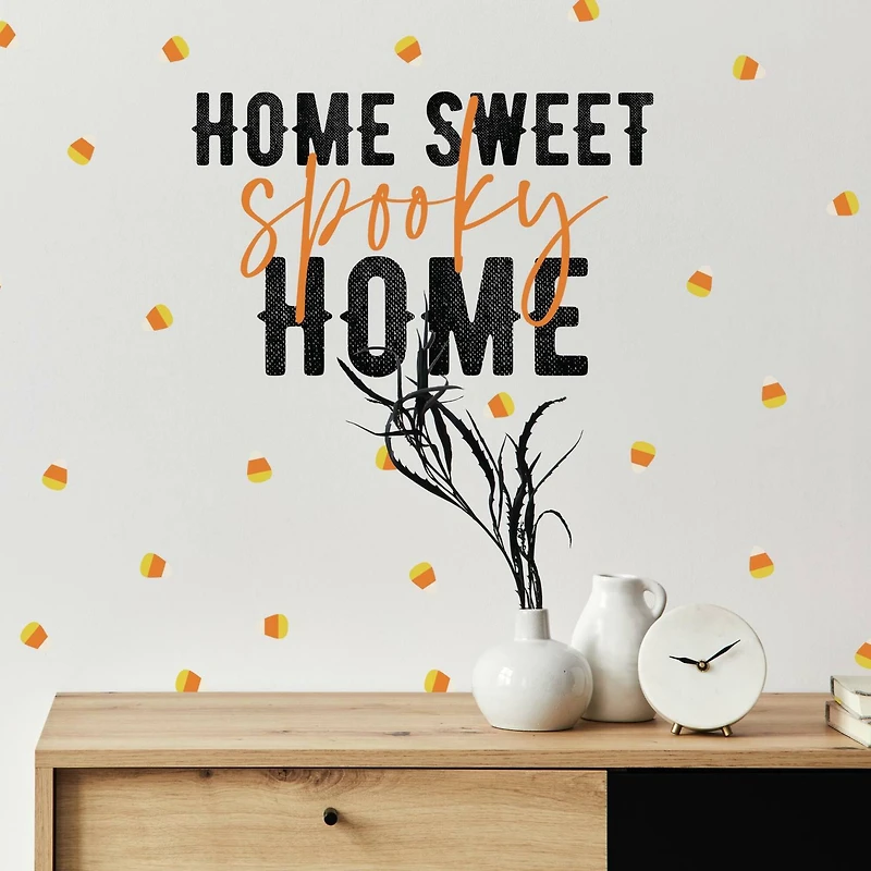 RoomMates Home Sweet Spooky Home Peel & Stick Wall Decals