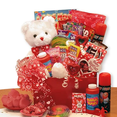The Bear of Hearts Kids Valentine Gift Box