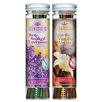 Scentsicles Stick Sun Soaked Lavender and Into the Vanilla Woods, 2 pack of 6
