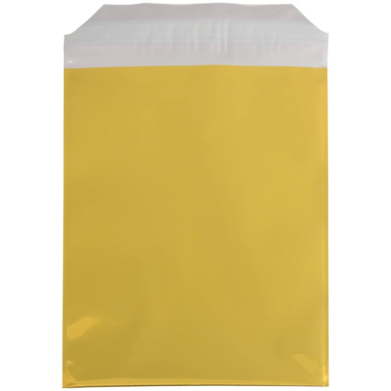 JAM Paper 6.25" x 7.875" Open End Foil Envelopes with Self Adhesive Closure