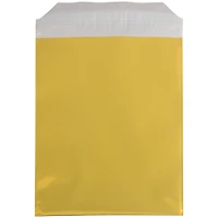 JAM Paper 6.25" x 7.875" Open End Foil Envelopes with Self Adhesive Closure