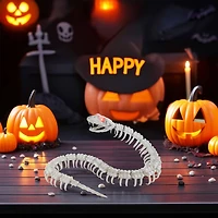 4.7ft. Sound Activated Snake Skeleton with Red Light-Up Eyes by Ashland®
