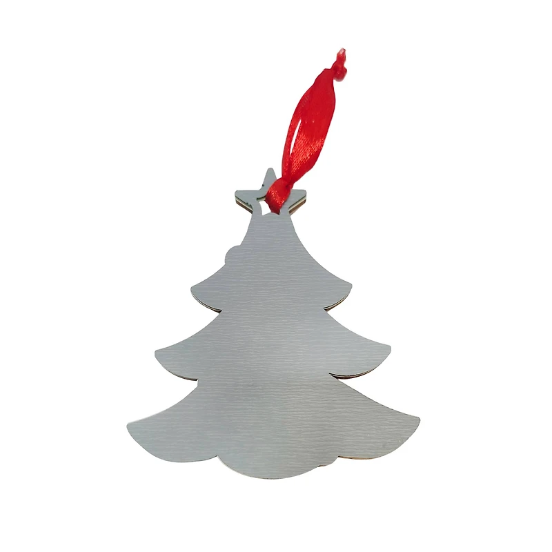 4" DIY Wood & Acrylic Christmas Tree Ornament by Make Market®